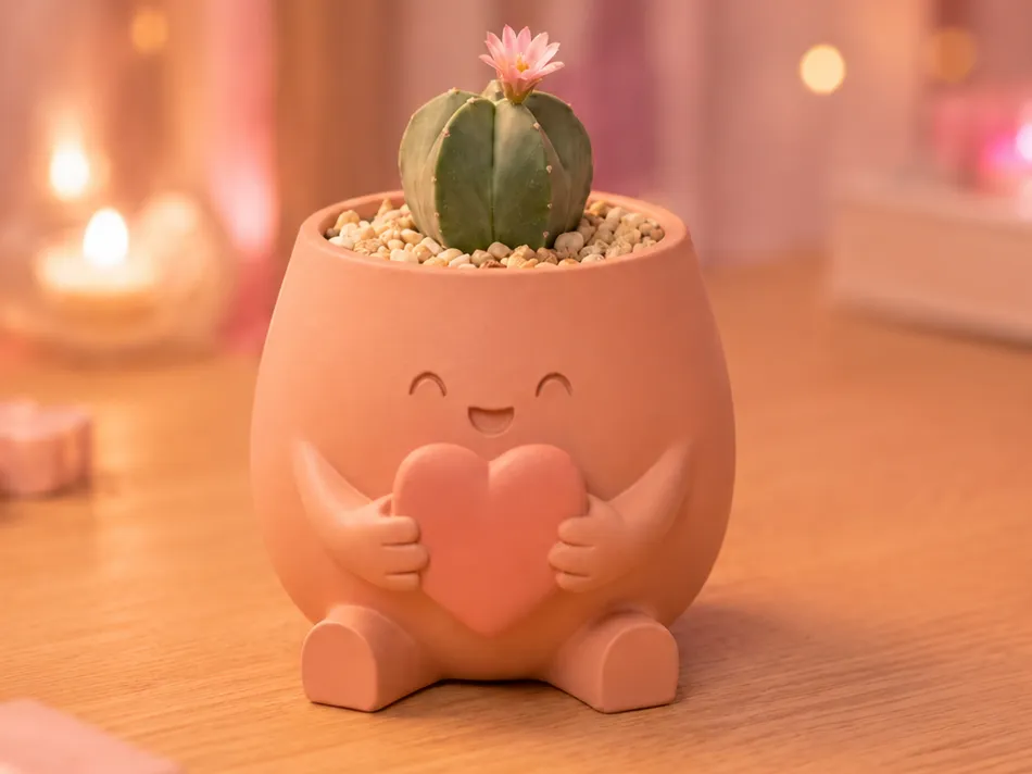 Heart Hug Planter — Macetas